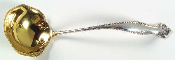 Canterbury (Sterling, 1893) Oyster Ladle Solid Piece