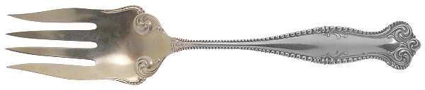 Canterbury (Sterling, 1893) Solid Salad Serving Fork