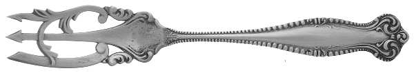 Canterbury (Sterling, 1893) Old Style Pickle Fork