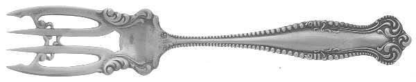 Canterbury (Sterling, 1893) Individual Salad Fork
