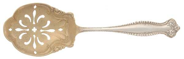 Canterbury (Sterling, 1893) Pierced Nut Serving Spoon