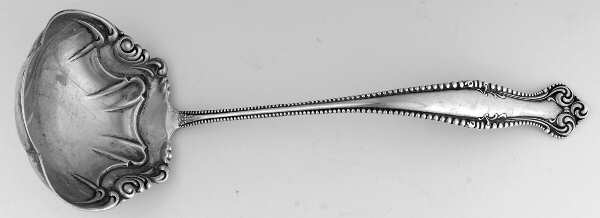 Canterbury (Sterling, 1893) Oyster Ladle Solid Piece