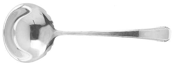 Cascade (Sterling, 1933, No Monograms) Solid Gravy Ladle