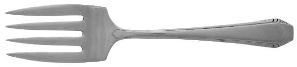Cascade (Sterling, 1933, No Monograms) Baby Fork