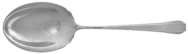 Cascade (Sterling, 1933, No Monograms) Small Solid Berry/Casserole Spoon