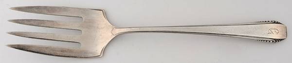 Cascade (Sterling, 1933, No Monograms) Solid Serving Fork
