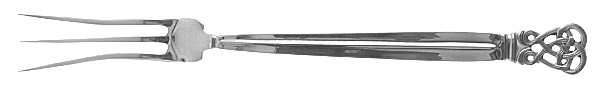 Celtic Weave (Sterling, 1979) Lemon Fork