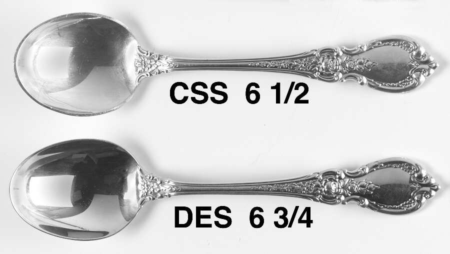 Charlemagne (Sterling, 1963) Round Bowl Soup Spoon (Cream Soup)