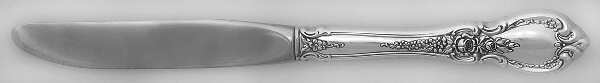 Charlemagne (Sterling, 1963) Modern Hollow Butter Spreader (Stainless)