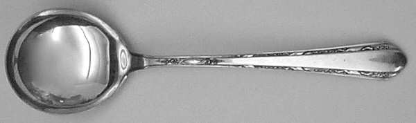 Chased Diana (Sterling, 1928, No Monos) Round Bowl Soup Spoon (Cream Soup)