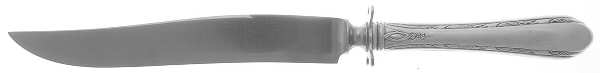 Chased Diana (Sterling, 1928, No Monos) Small Steak Carving Knife with Stainless Blade