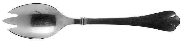 Chelmsford (Stainless, Satinhdl, Glossy) Pierced Tablespoon (Serving Spoon)