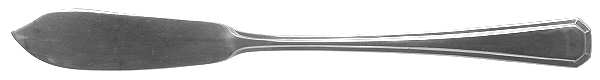 Chestnut Hill (Stainless) Flat Handle Master Butter Knife