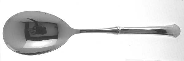 Chippendale (Sterling, 1937) Salad Servng Spoon with Stainless Bowl