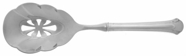 Chippendale (Sterling, 1937) Pierced Casserole Spoon with Stainless Bowl