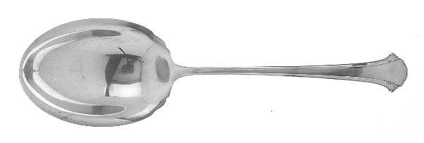 Chippendale (Sterling, 1937) Small Solid Berry/Casserole Spoon