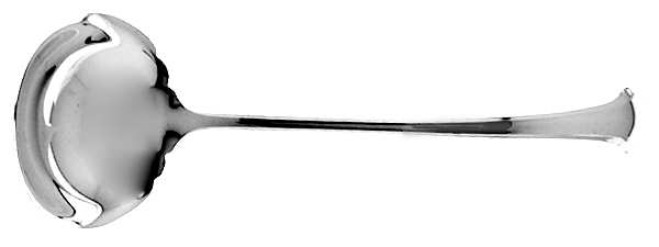 Chippendale (Sterling, 1937) Solid Piece Cream Ladle