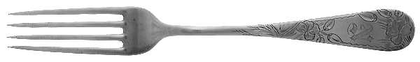 Clover (Sterling, 1887) Fork by Towle Silver