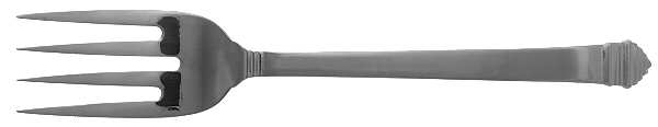 Colonnade (Stainless) Large Solid Cold Meat Serving Fork