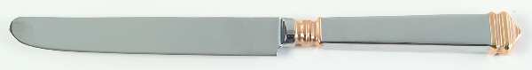 Colonnade-Gold Accent (Stainless) New French Hollow Knife by Towle Silver