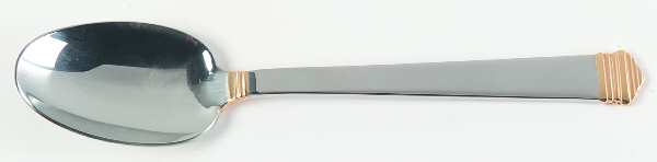 Colonnade-Gold Accent (Stainless) Place/Oval Soup Spoon