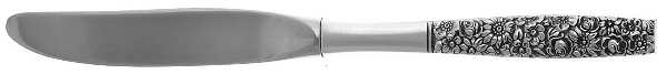 Contessina (Sterling, 1965) Modern Hollow Butter Spreader (Stainless)