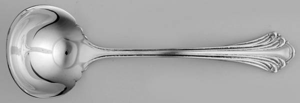 Colonial Plume (Silverplate, 1980) Solid Gravy Ladle