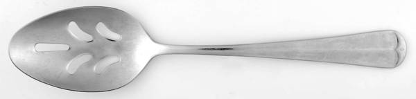 Copley (Stainless, Glossy) Pierced Tablespoon (Serving Spoon)