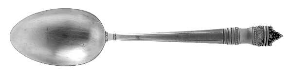 Danish Baroque (Sterling, 1970) Tablespoon (Serving Spoon)