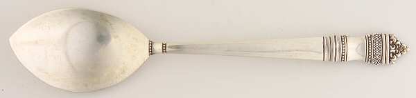 Danish Baroque (Sterling, 1970) Large Solid Jelly Server