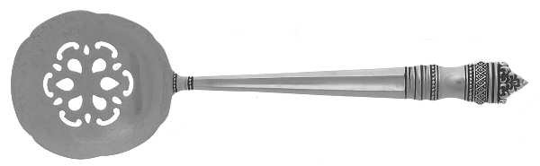 Danish Baroque (Sterling, 1970) Solid Bon Bon Spoon