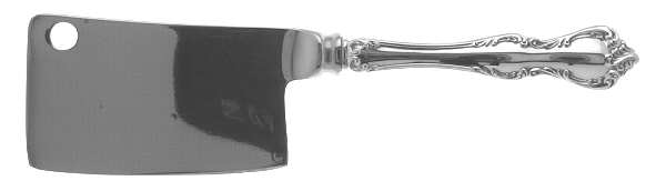 Debussy (Sterling, 1959) Cheese Cleaver with Stainless Blade
