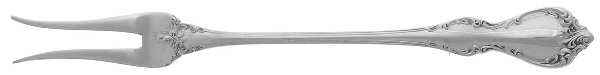 Debussy (Sterling, 1959) Short Handle Pickle/Olive Fork