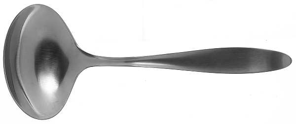 Design 1 (Stainless) Solid Gravy Ladle