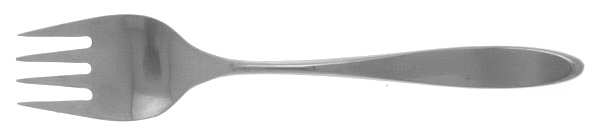 Design 2 (Stainless, Norway-Germany) Individual Salad Fork