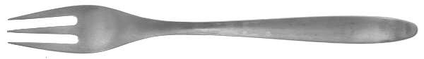 Design 2 (Stainless, Norway-Germany) Cocktail/Seafood Fork