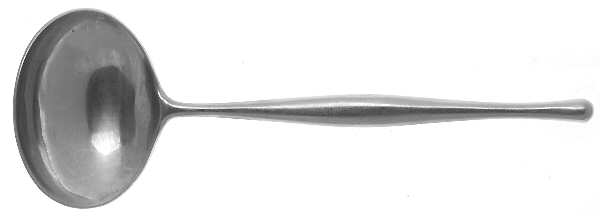 Design 3 (Stainless) Solid Gravy Ladle by Towle Silver