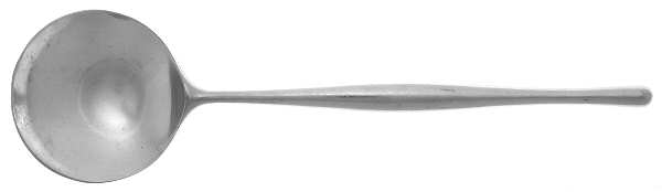 Design 3 (Stainless) Round Bowl Soup Spoon (Gumbo)