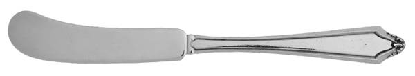 Dorothy Manners (Sterling, 1919) Flat Handle Butter Spreader