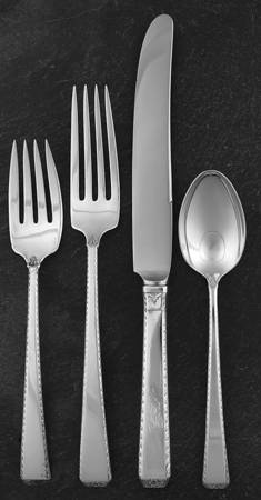 Drury Lane (Sterling, 1939, No Monograms) 4 Piece Place Size Setting