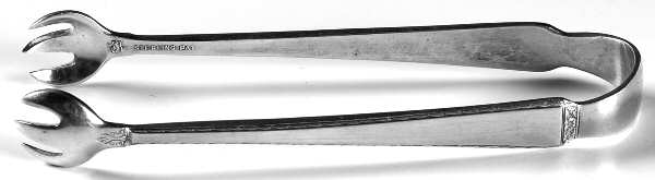 Drury Lane (Sterling, 1939, No Monograms) Small Sugar Tongs