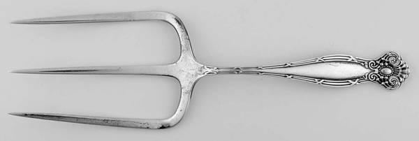 Empire (Sterling, 1894) Solid Toast Serving Fork