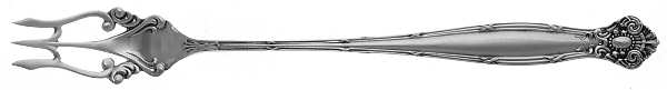 Empire (Sterling, 1894) Cocktail/Seafood Fork
