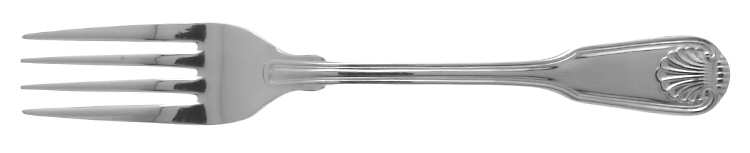 English Shell (Stainless) Fork