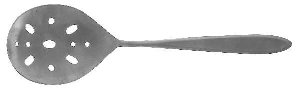 Exeter (Stainless) Large Solid Pierced Serving Spoon