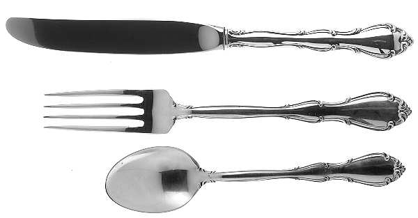 Fontana (Sterling, 1957) 3-Piece Youth Set (Knife, Fork & 5 O'Clock Spoon)