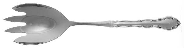 Fontana (Sterling, 1957) Salad Serving Fork with Stainless Prongs