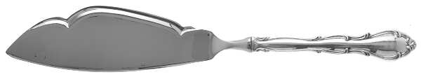 Fontana (Sterling, 1957) Engraved Fish Serving Knife-Stainless Blade