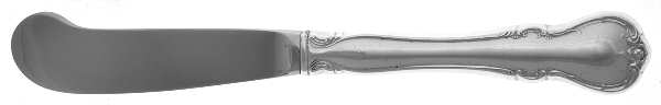 French Provincial (Sterling, 1948) Butter Spreader Hollow Hdl-Paddle/Stainless Blade by Towle Silver