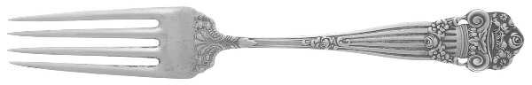 Georgian (Sterling, 1898, Old) Fork by Towle Silver